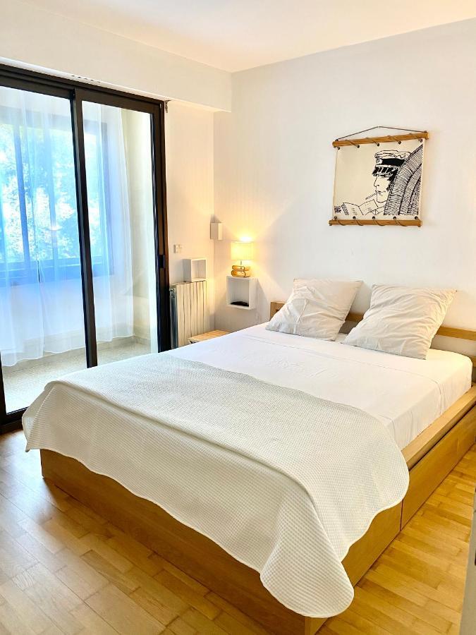 Grand T2 Standing Ajaccio Proche Centre Et Plages Vue Panoramique Parking Prive Exterior foto