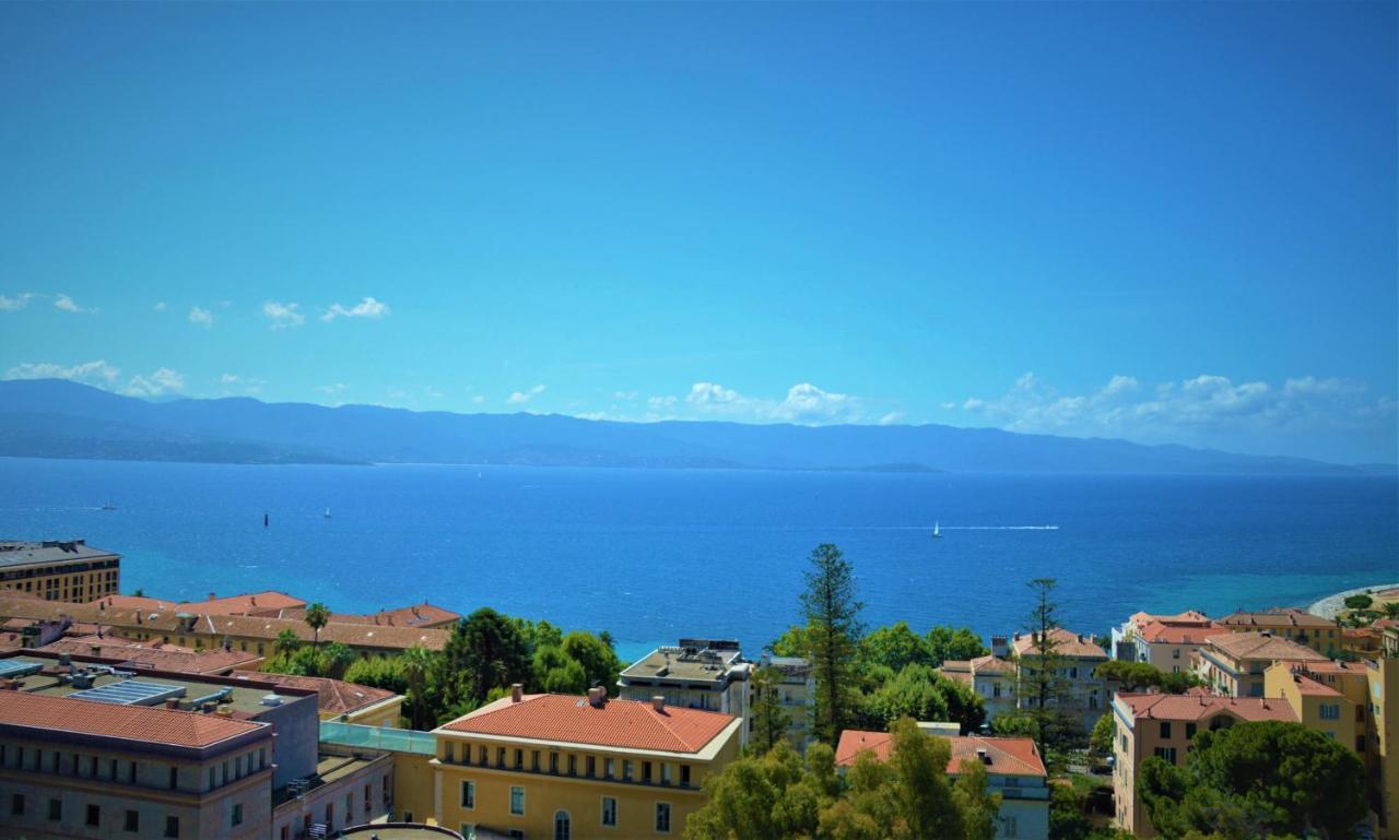 Grand T2 Standing Ajaccio Proche Centre Et Plages Vue Panoramique Parking Prive Exterior foto