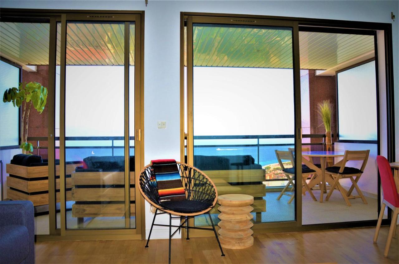 Grand T2 Standing Ajaccio Proche Centre Et Plages Vue Panoramique Parking Prive Exterior foto