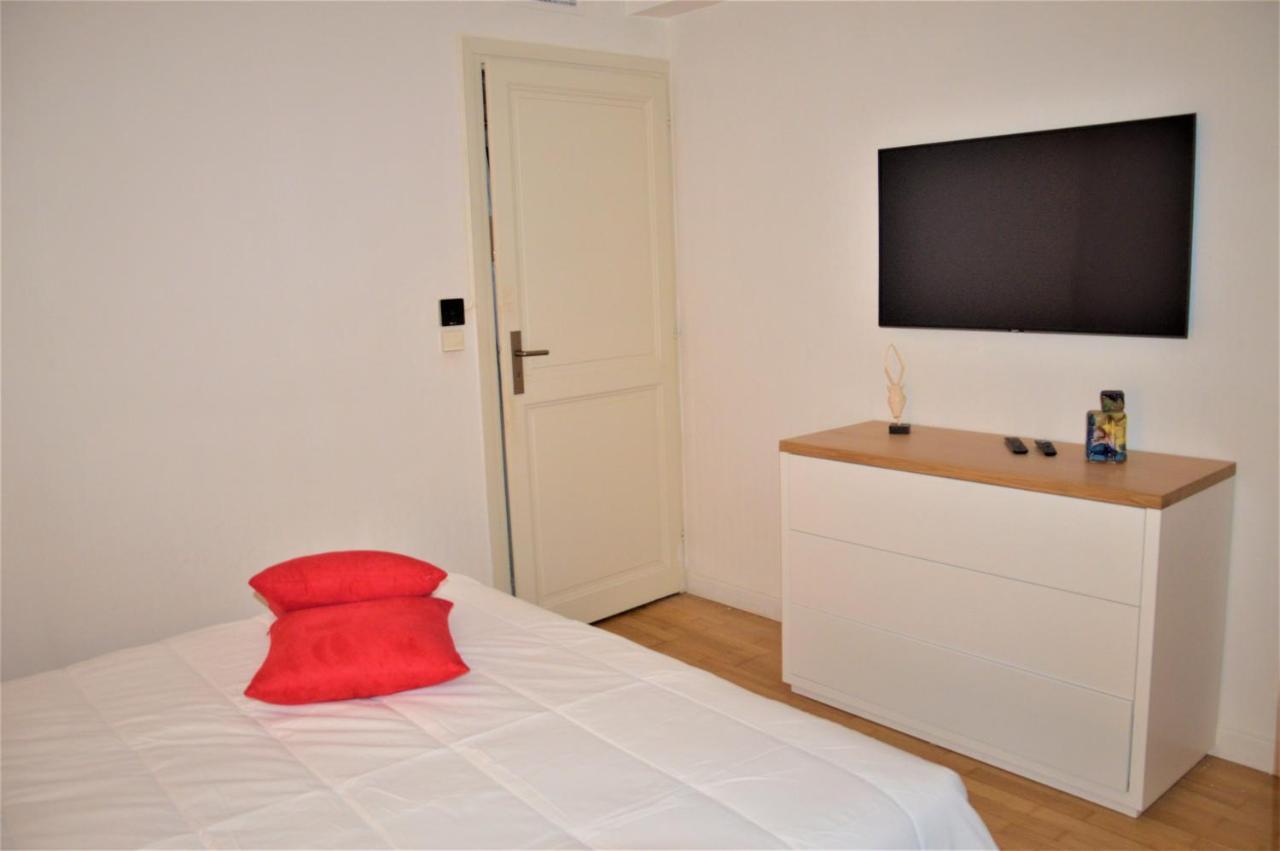 Grand T2 Standing Ajaccio Proche Centre Et Plages Vue Panoramique Parking Prive Exterior foto